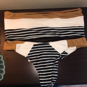 🆕 Strappy Boutique Tube Top Bikini